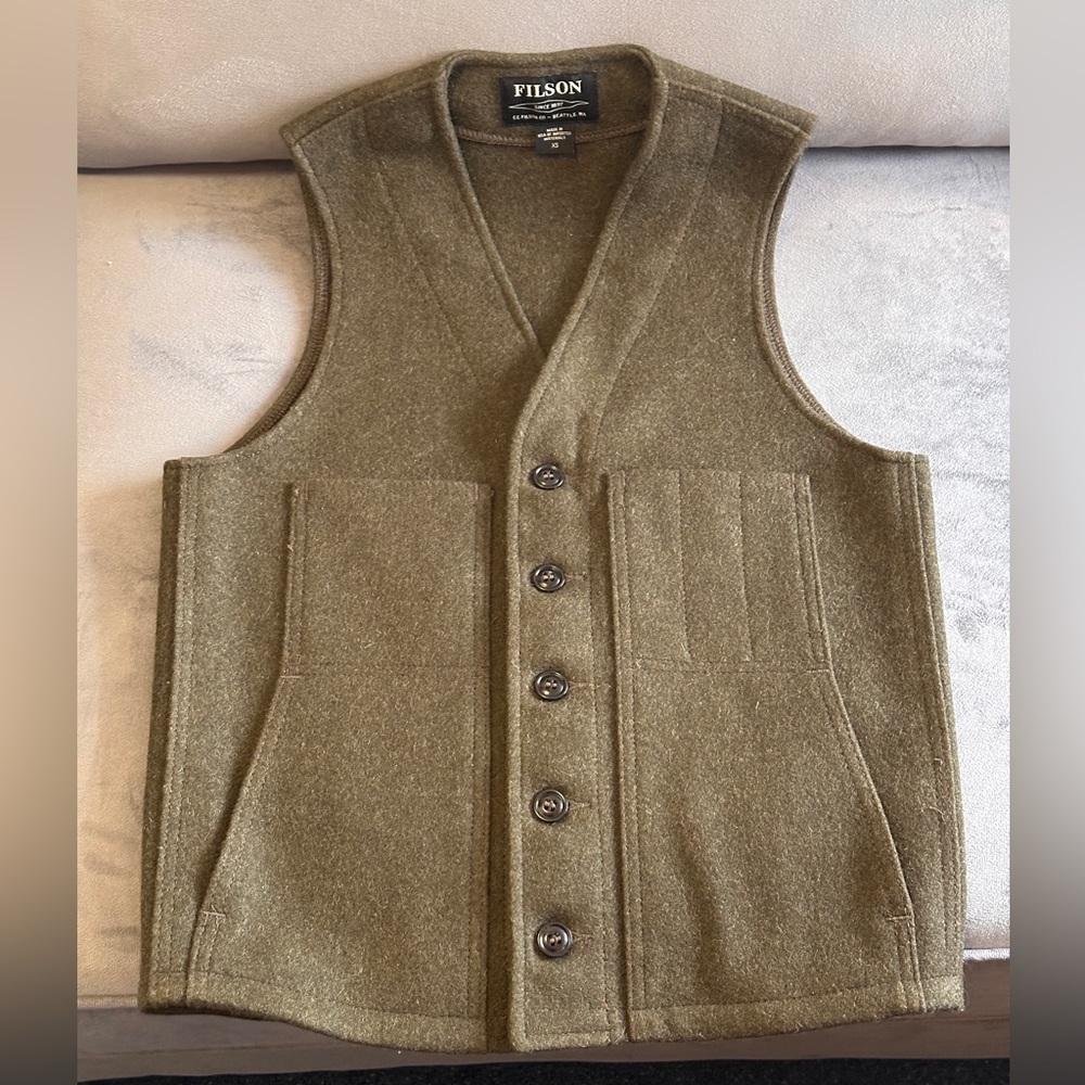Filson Mackinaw Wool Vest
